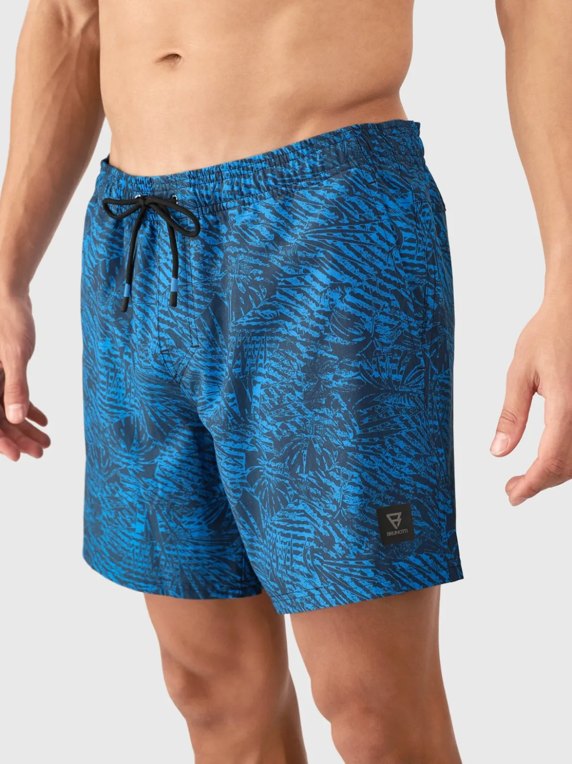 Bru-conic-Reflection Men Swim Shorts | Night Blue
