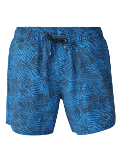 Bru-conic-Reflection Men Swim Shorts | Night Blue