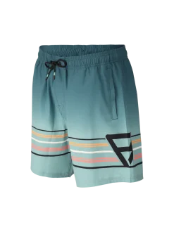 Bru-conic-Stripe Men Swim Shorts | Bottle Green