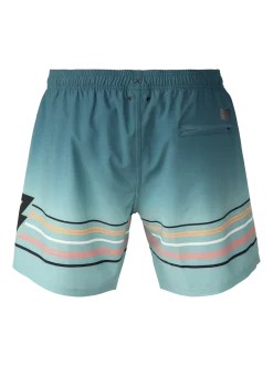 Bru-conic-Stripe Men Swim Shorts | Bottle Green