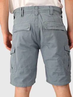 Caldo Heren Walk Shorts | Blue Steel