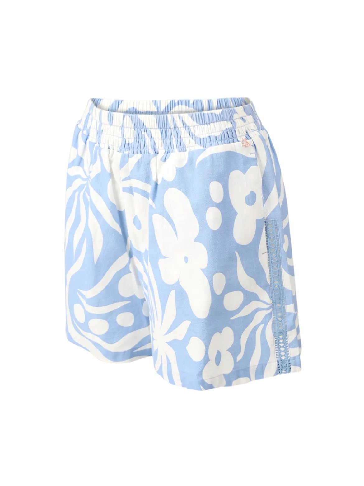 Candice-Swirl Dames Short | Bluebell