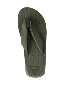 Capu Mannu Men Flip Flops | Beetle Green
