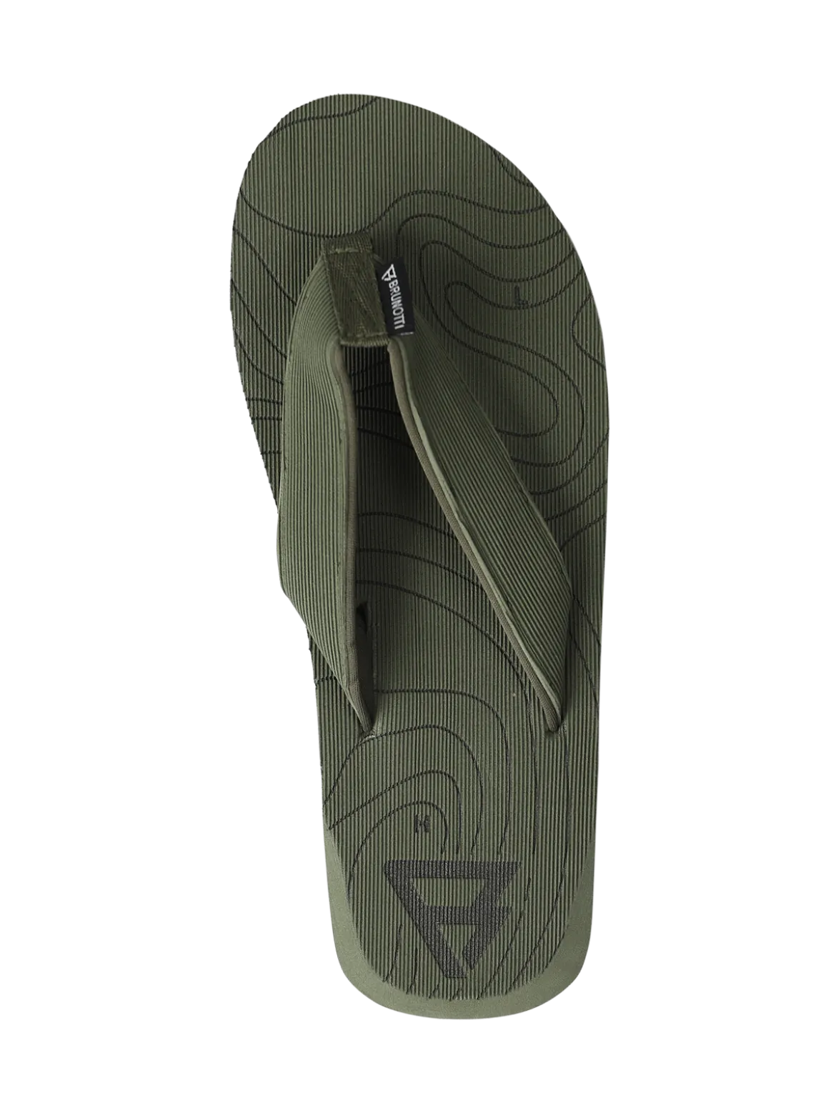 Capu Mannu Men Flip Flops | Beetle Green