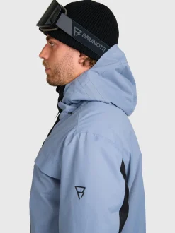 Casano Men Snow Jacket | Flint Stone