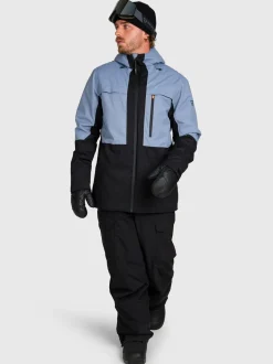 Casano Men Snow Jacket | Flint Stone