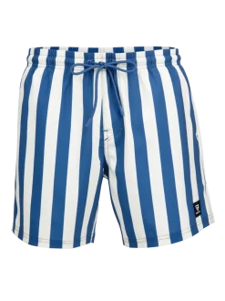 Cester-Big Stripe Heren Swim Shorts | True Navy