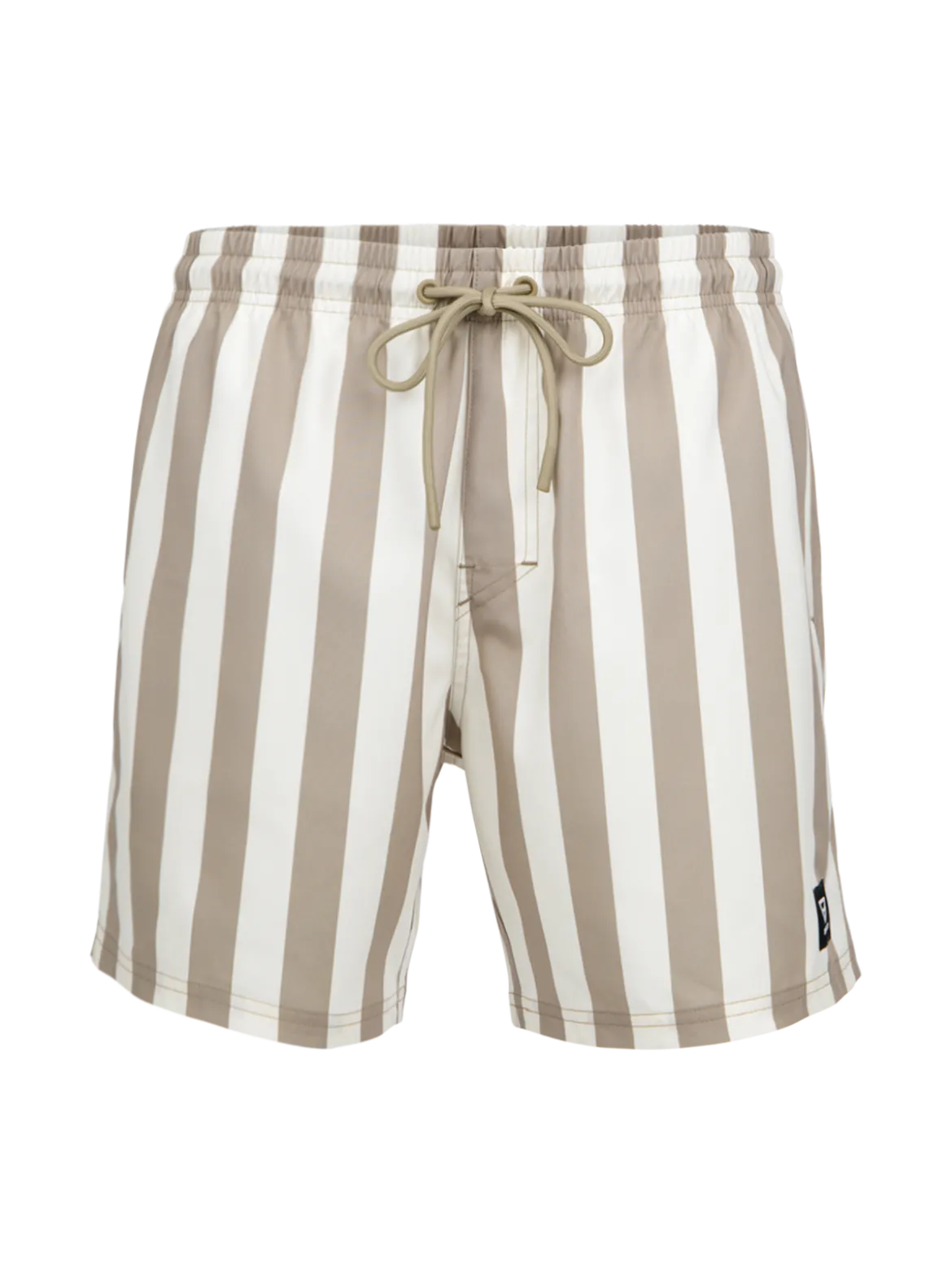 Cester-Big Stripe Heren Swim Shorts | Chinchilla