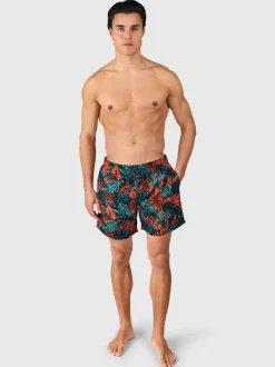 Cester-Leaves Heren Zwemshort | Fuel Green
