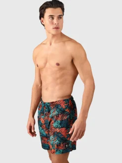 Cester-Leaves Heren Zwemshort | Fuel Green