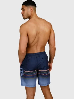 Cester-Long Heren Zwemshort | Indigo Blue