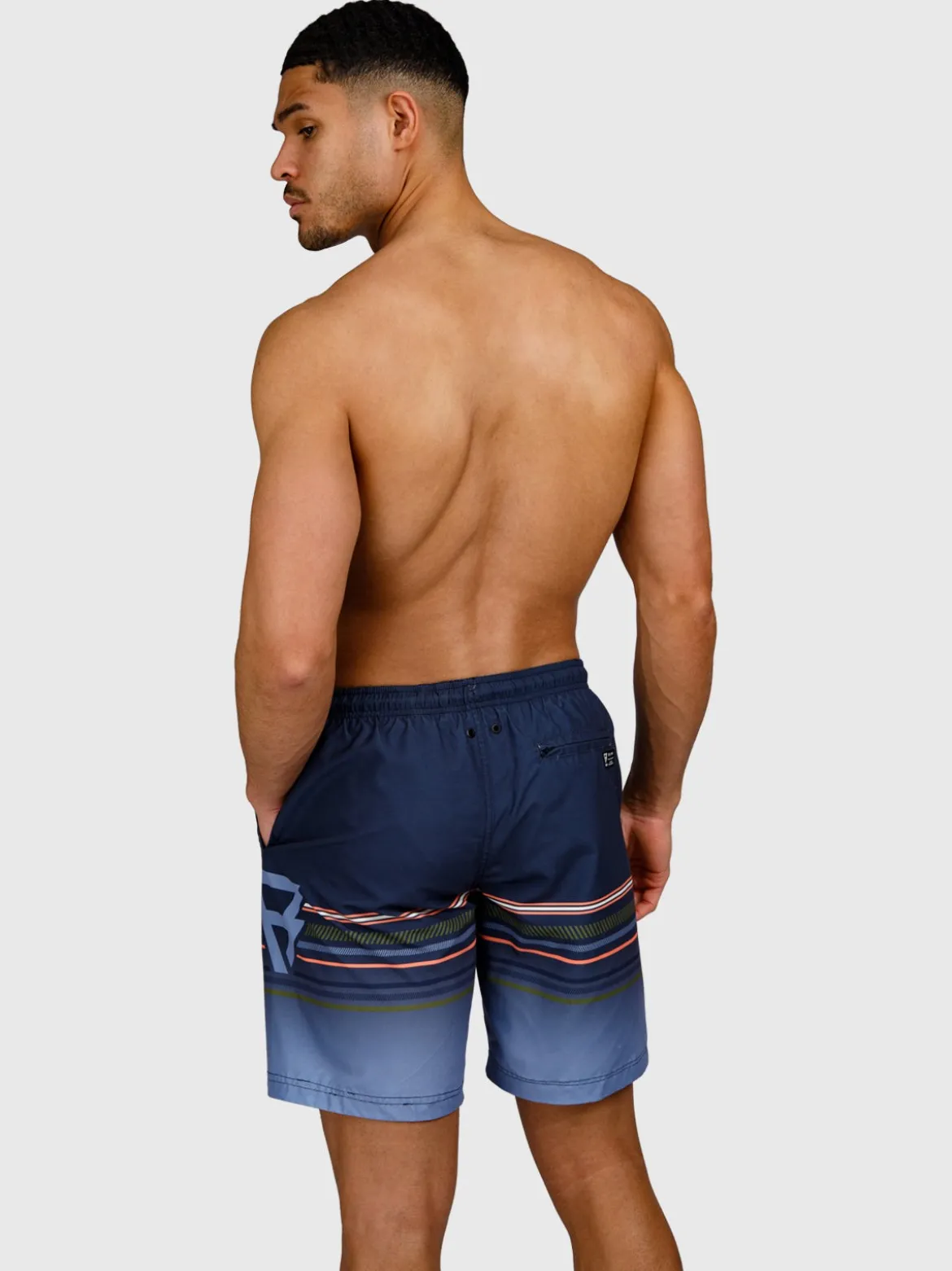 Cester-Long Heren Zwemshort | Indigo Blue
