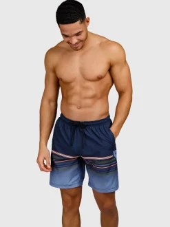 Cester-Long Heren Zwemshort | Indigo Blue
