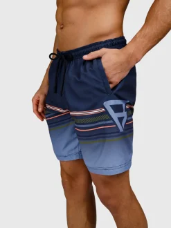 Cester-Long Heren Zwemshort | Indigo Blue
