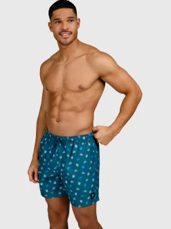Cester-Mini Heren Swim Shorts | Kingfisher Blue