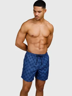 Cester-Mini Heren Swim Shorts | Indigo Blue