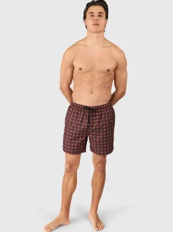 Cester-Mini Men Swim Shorts | Memories Of The Sun Pirate Black