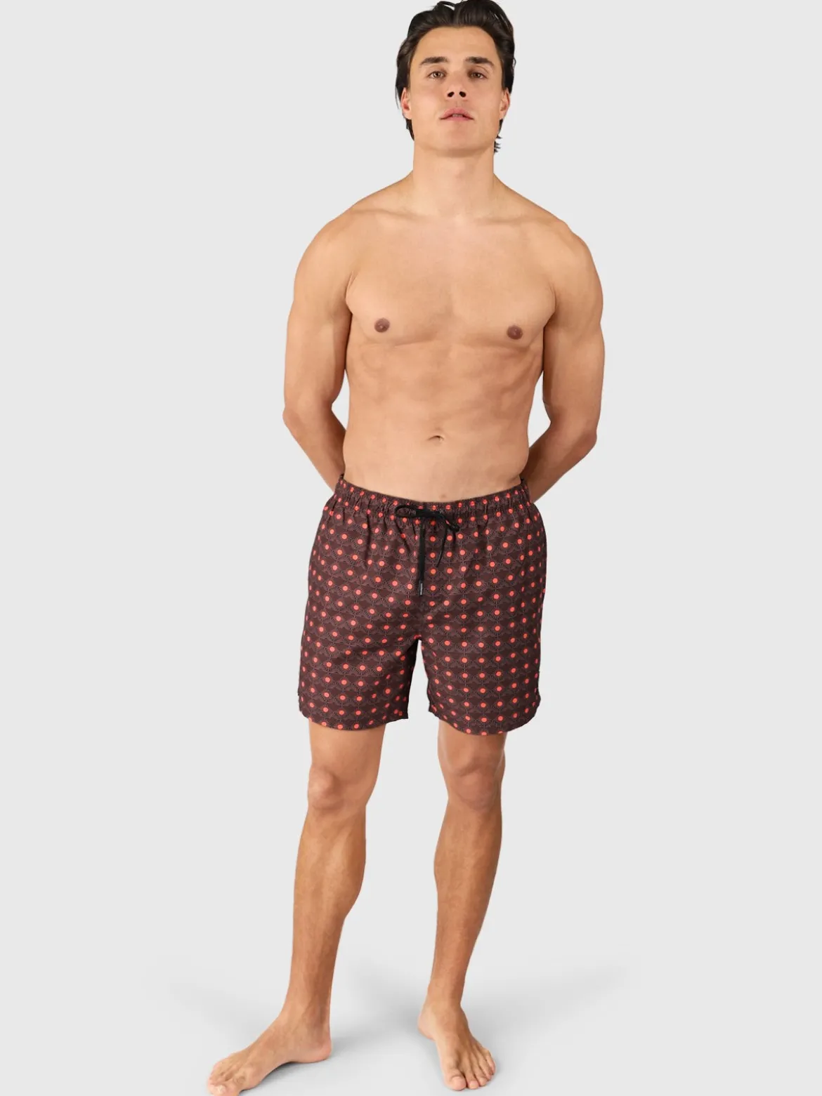 Cester-Mini Men Swim Shorts | Memories Of The Sun Pirate Black