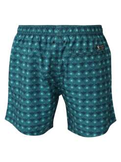 Cester-Mini Men Swim Shorts | Memories Of The Sun Fuel Green
