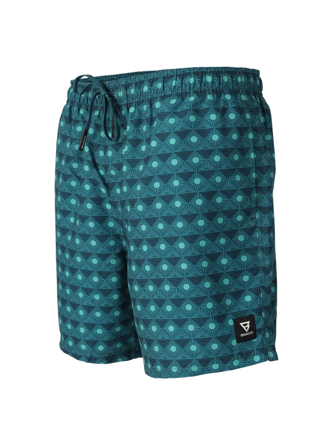 Cester-Mini Men Swim Shorts | Memories Of The Sun Fuel Green