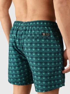 Cester-Mini Men Swim Shorts | Memories Of The Sun Fuel Green