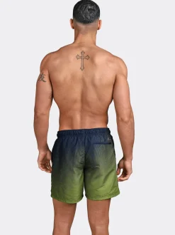 Cester-Panel Print Heren Zwemshort | Mayfly
