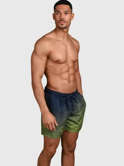 Cester-Panel Print Heren Zwemshort | Mayfly