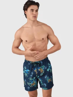 Cester-Tropicana Heren Zwemshort | Night Blue
