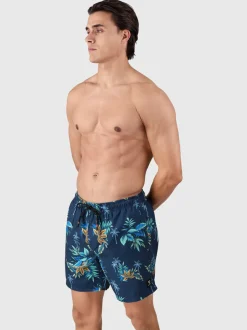 Cester-Tropicana Heren Zwemshort | Night Blue
