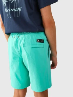 Cestery Boys Swim Shorts | Caribean Green