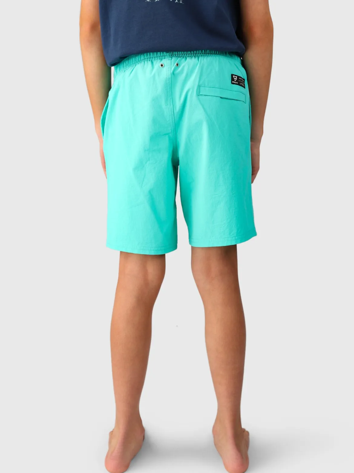 Cestery Boys Swim Shorts | Caribean Green