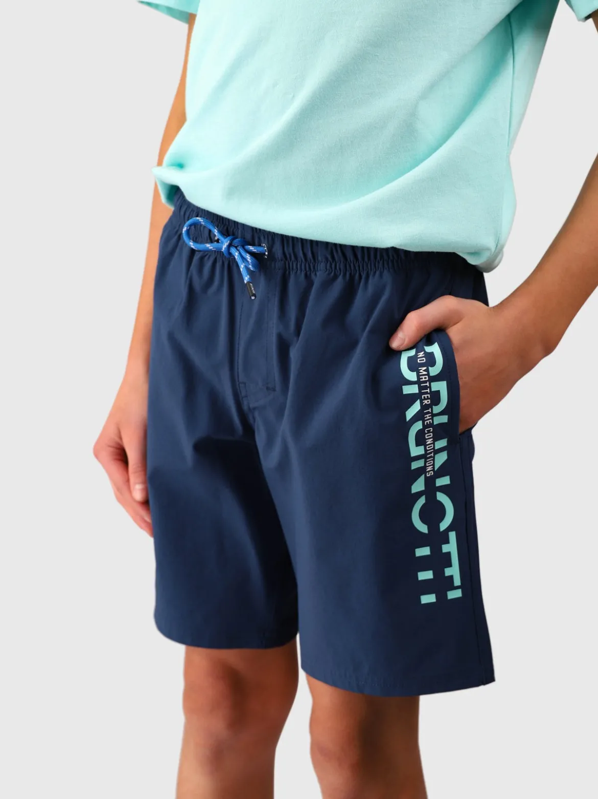 Cestery Boys Swim Shorts | Night Blue