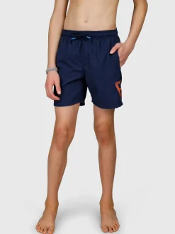 Cestery Jongens Swim Shorts | Indigo Blue