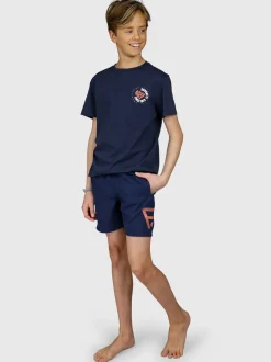 Cestery Jongens Swim Shorts | Indigo Blue