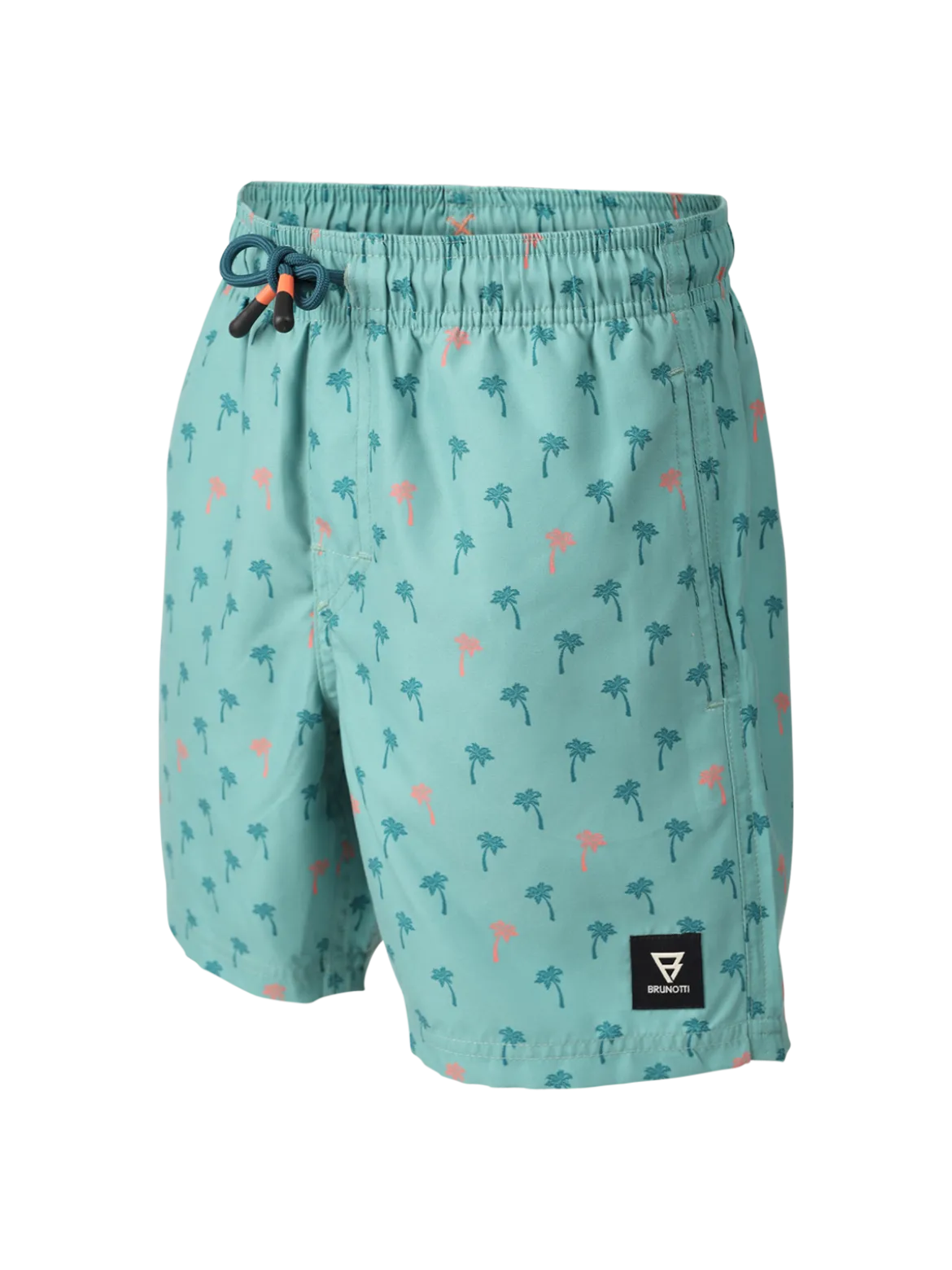 Cestery-Palm Boys Swim Shorts | Bottle Green