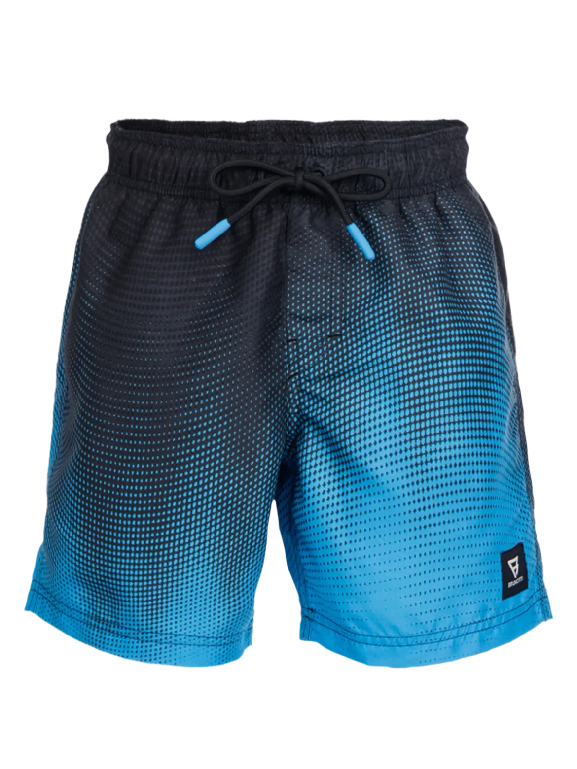 Cestery-Panel Print Jongens Zwemshort | Kingfisher Blue