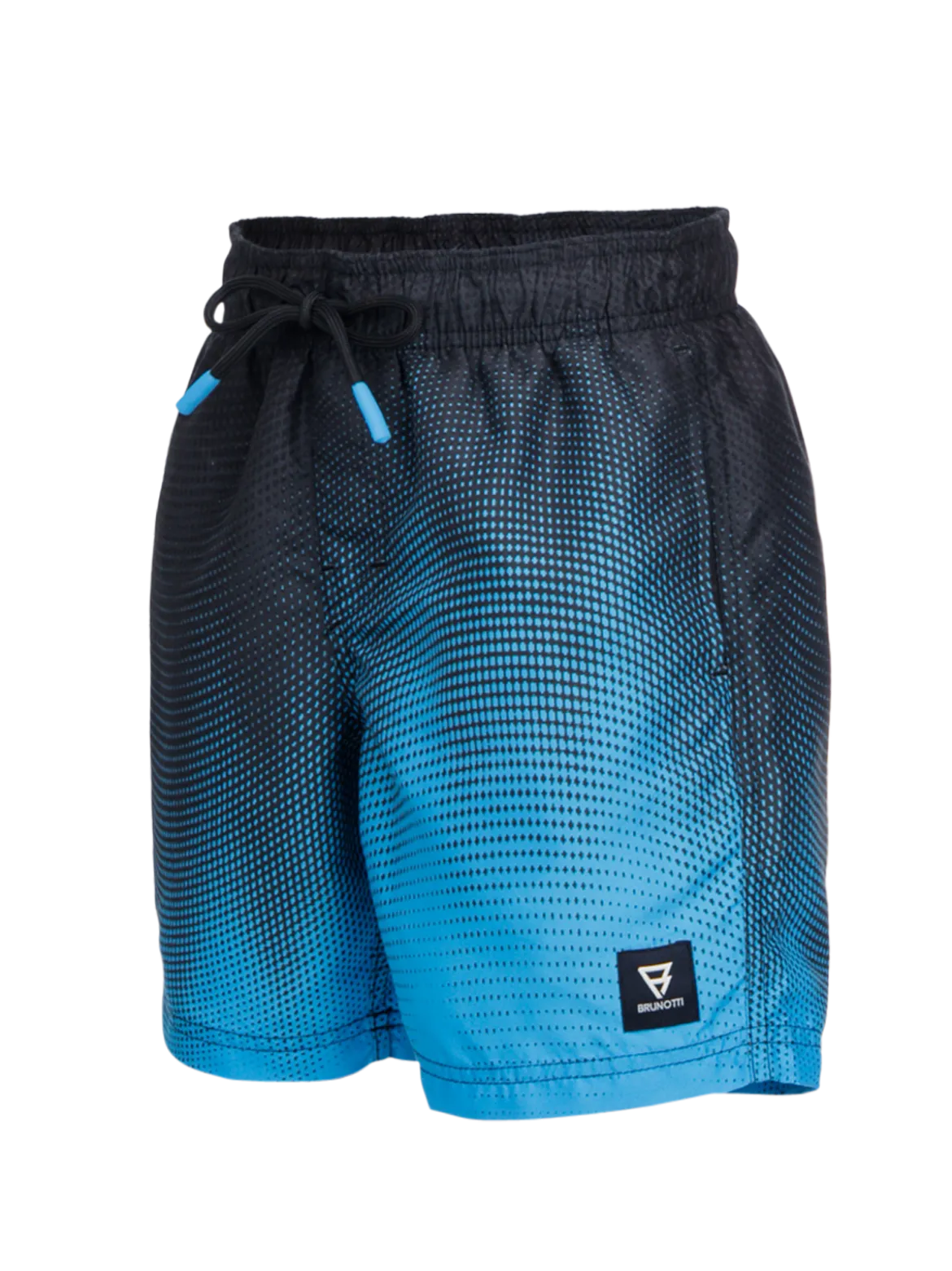 Cestery-Panel Print Jongens Zwemshort | Kingfisher Blue