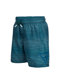 Cestery-Stripe Jongens Zwemshort | Mist