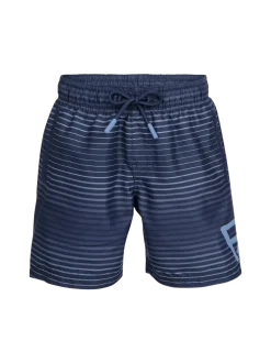 Cestery-Stripe Jongens Zwemshort | Indigo blue