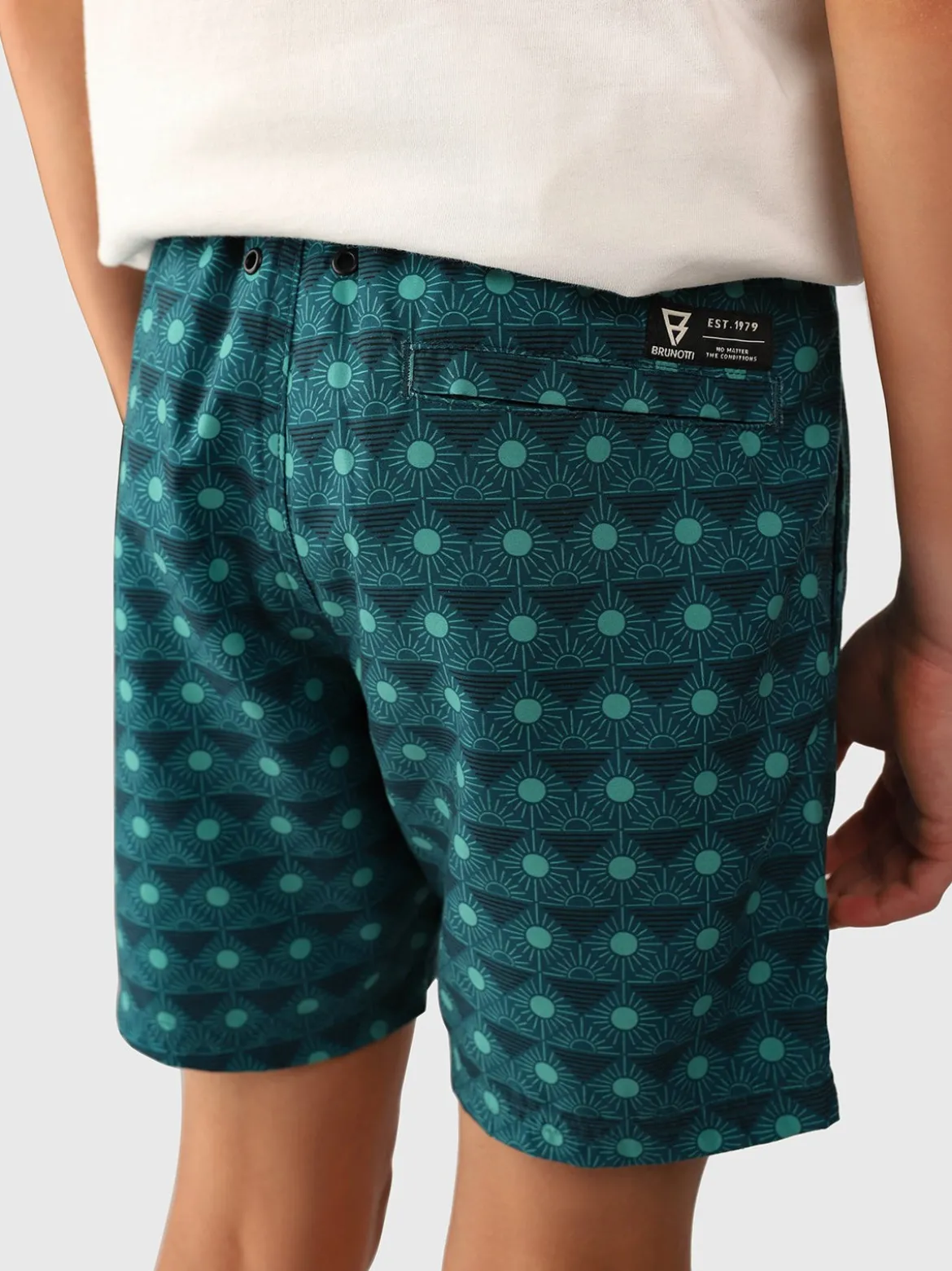 Cestery-Sun Boys Swim Shorts | Fuel Green