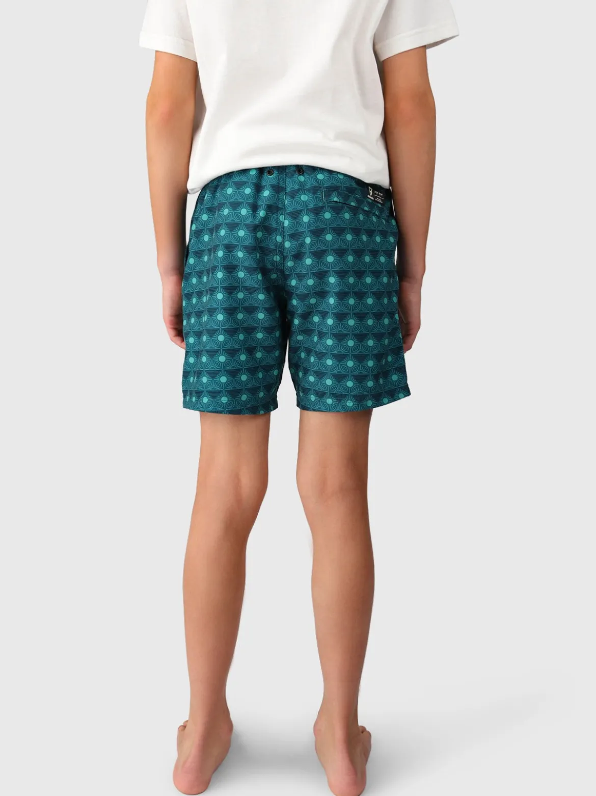 Cestery-Sun Boys Swim Shorts | Fuel Green
