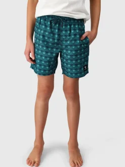 Cestery-Sun Boys Swim Shorts | Fuel Green