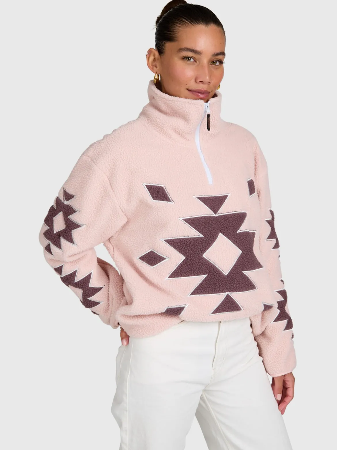 Charley Women Urban Fleece | Sepia Rose