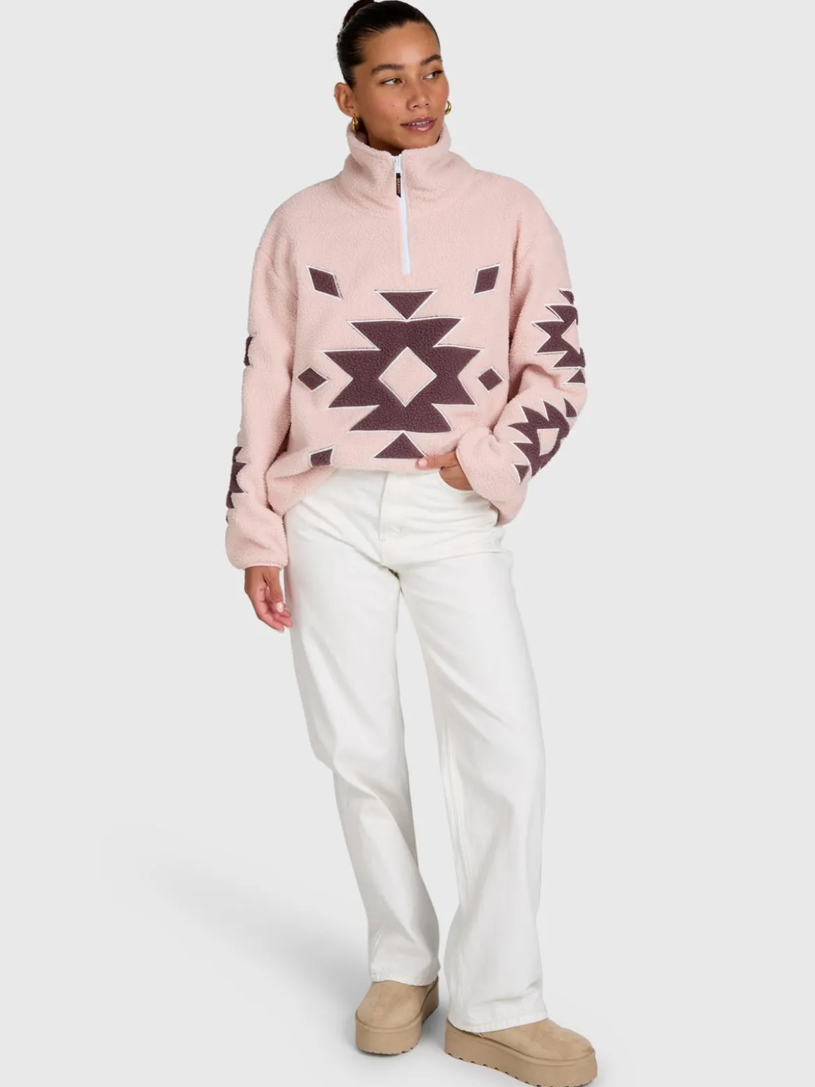 Charley Women Urban Fleece | Sepia Rose