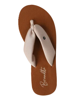 Chiara Dames Flip Flops | Canvas