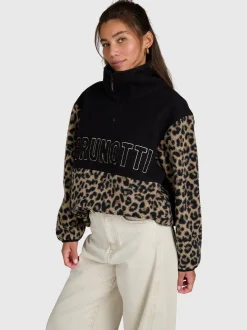 Chondra-Print Dames Fleece | Polar Fungi