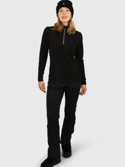 Coldlake-N Dames Softshell Skibroek | Zwart
