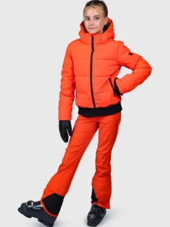 Coldlaky Meiden Softshell Skibroek | Grenadine