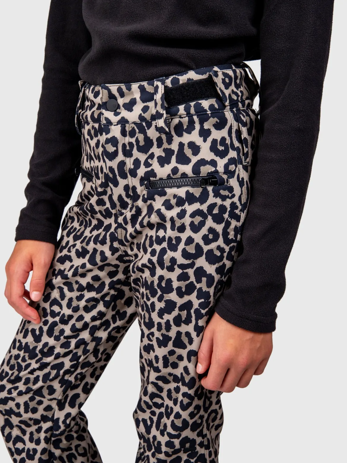 Coldlaky-Print Meiden Softshell Skibroek | Wild thing Fungi