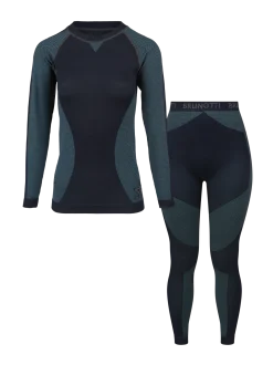 Corvara Dames Thermo Set | Navy